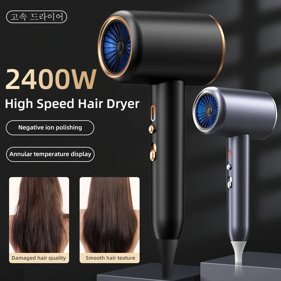 F33  Hair Dryer High-Speed Electric Turbine Airflow Low Noise Constant Temperature And Quick Drying Suitable For Home Salons