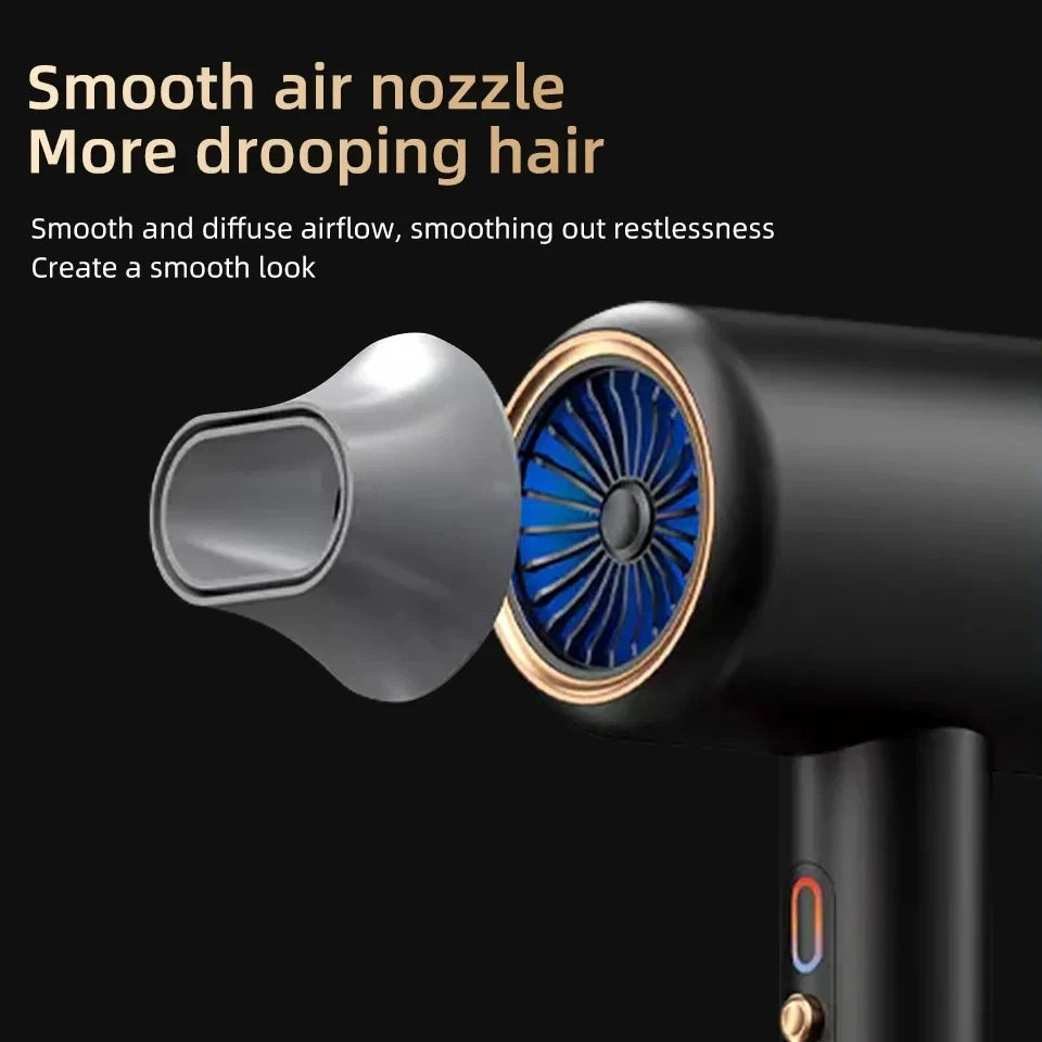F33  Hair Dryer High-Speed Electric Turbine Airflow Low Noise Constant Temperature And Quick Drying Suitable For Home Salons