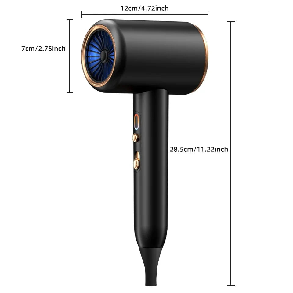 F33  Hair Dryer High-Speed Electric Turbine Airflow Low Noise Constant Temperature And Quick Drying Suitable For Home Salons