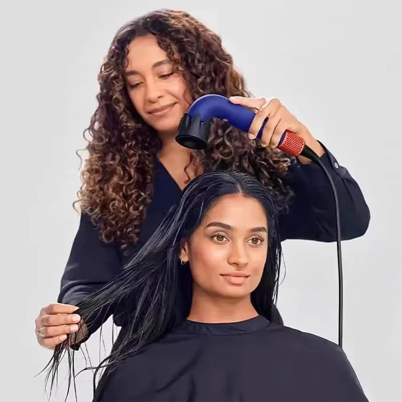 5 in 1 Professional High-Speed Hair Dryer with Curved Tube 30-Second Quick Drying Strong Wind Power for Efficient Styling